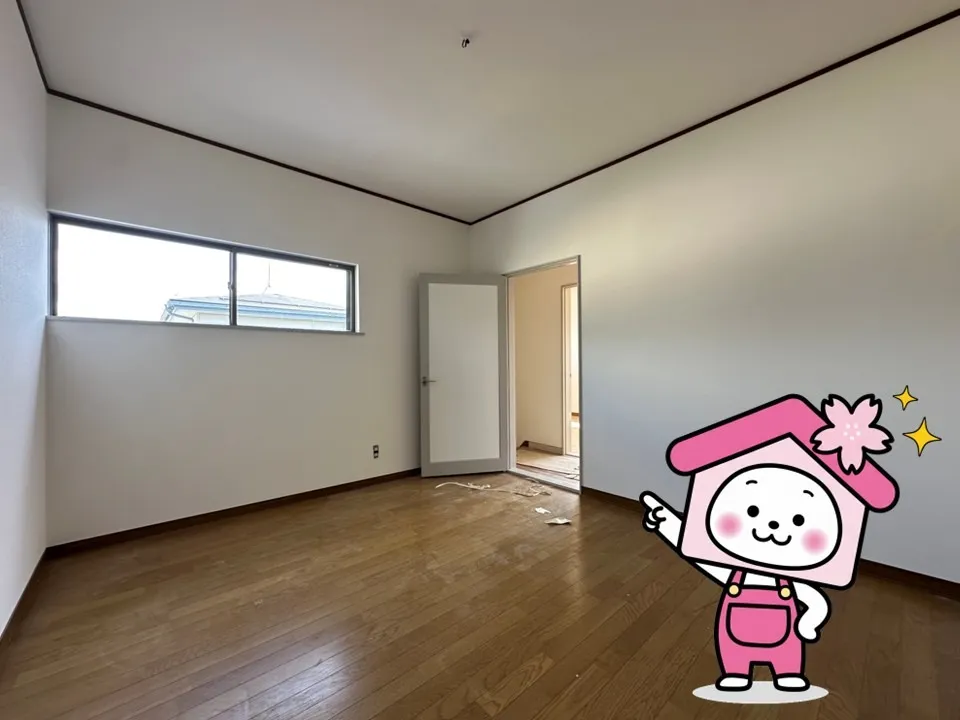 【郡山市富田町大十内②】クロス職人、2階を攻略！次なる舞台は1階へ