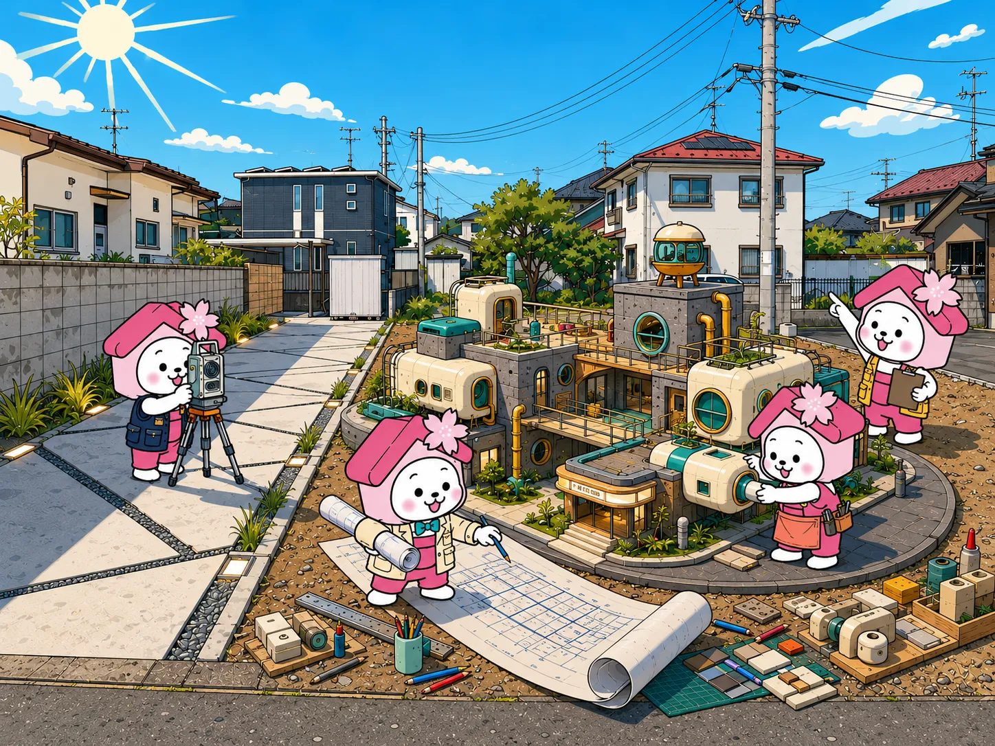 古家を壊して分かった。この土地、けっこう面白いです！
