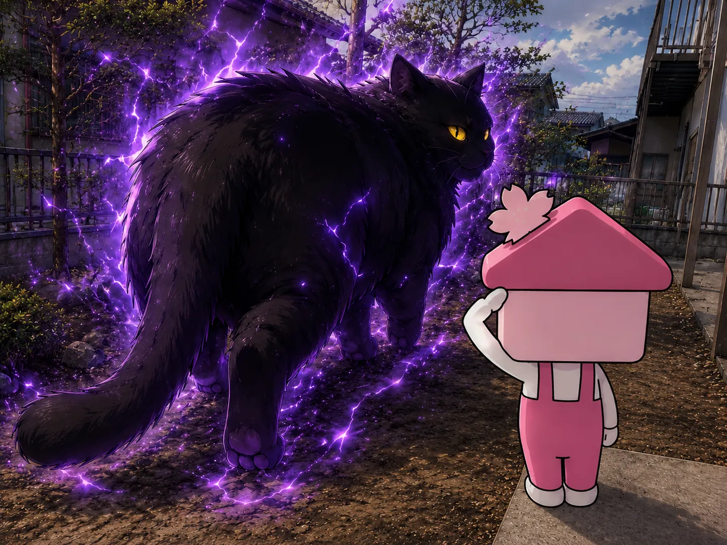 黒猫様、どうかお元気で。福島市森合の花壇を撤去しました！